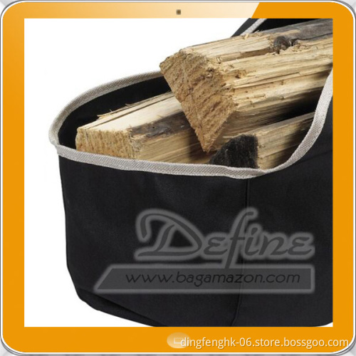 Heavy Duty Canvas Firewood Carrier Firewood Packaging Bag